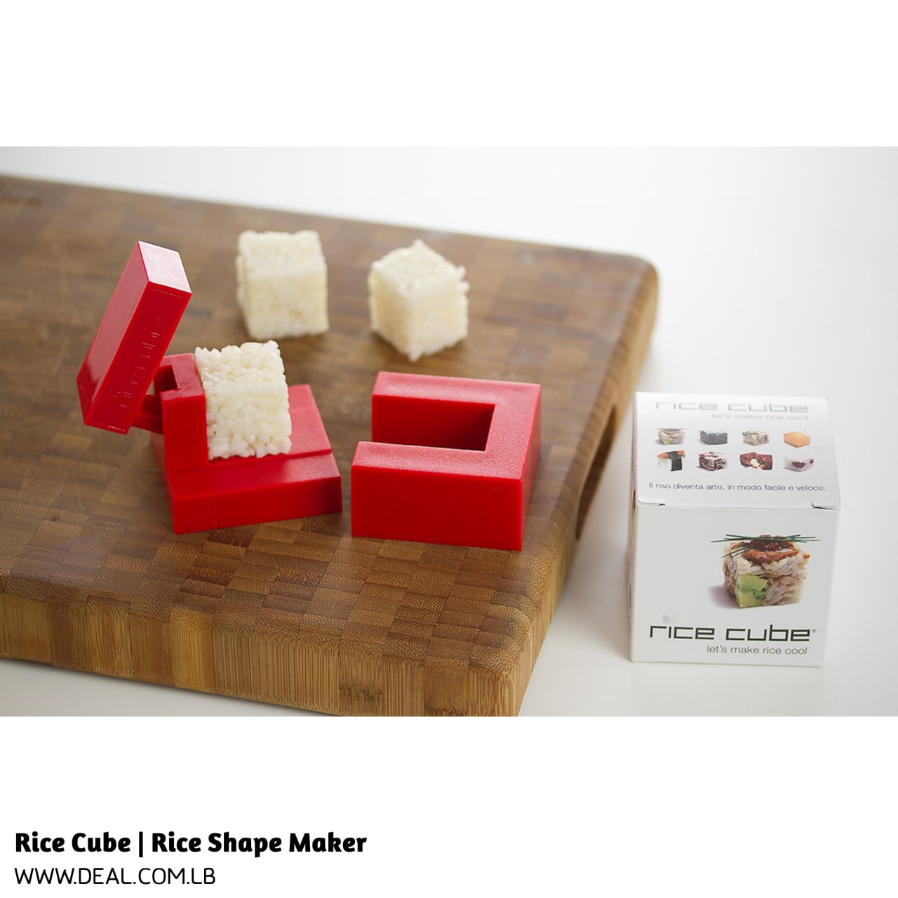 Rice Cube | Rice Shape Maker